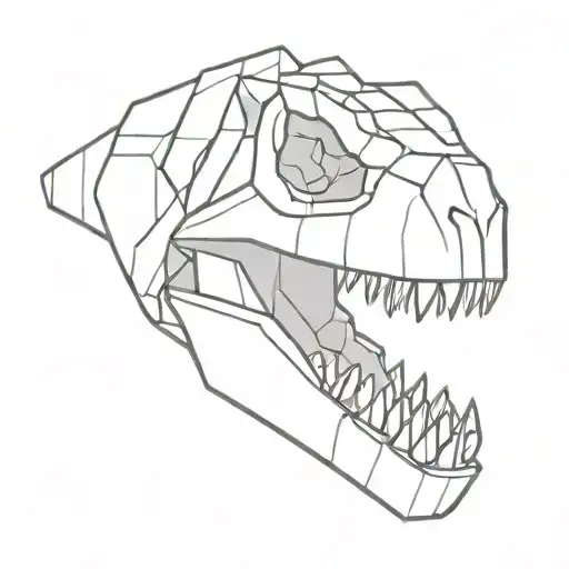 Lego T Rex Skull