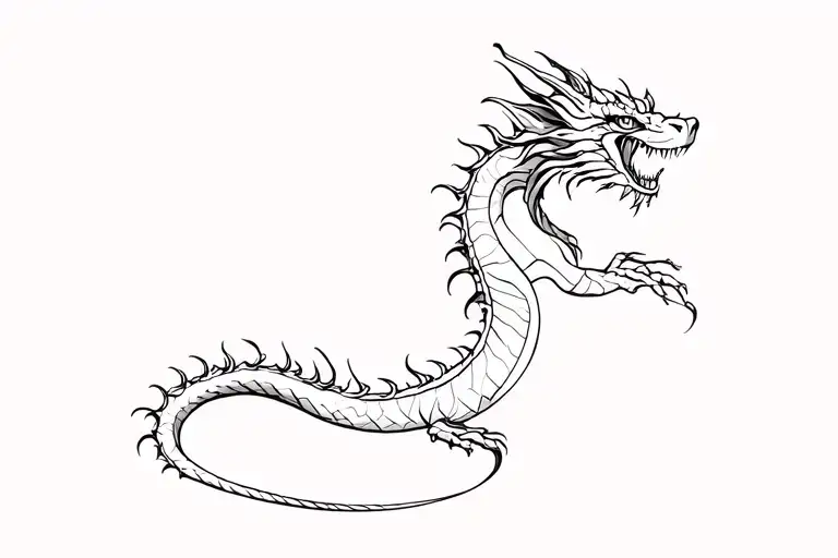 Minimalist Dragon