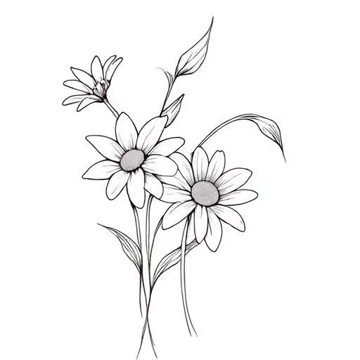 Daisy And Lily Flower