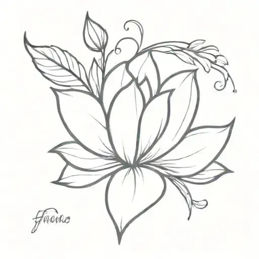 Combine Techno Music Elements With Realistic Flower Petals In A Minimalist