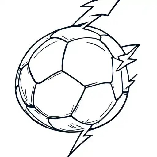 Football And Lightning