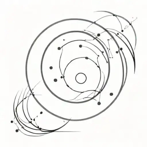 Two Dots In The Middle Of A Circle