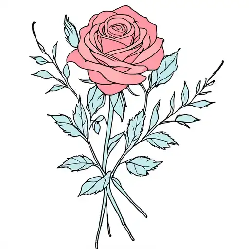 Rose And Cosmo Bouquet