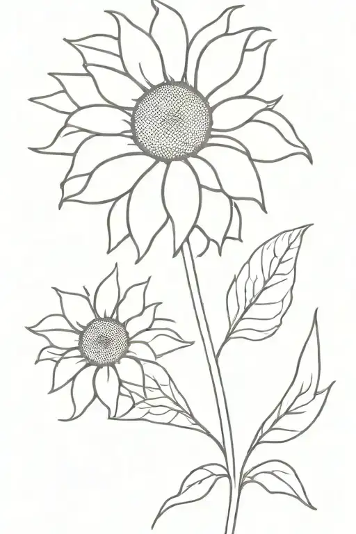 Sunflower With Quotes Incorporated