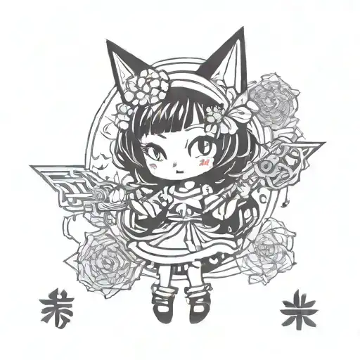 Kuromi With A Weapon