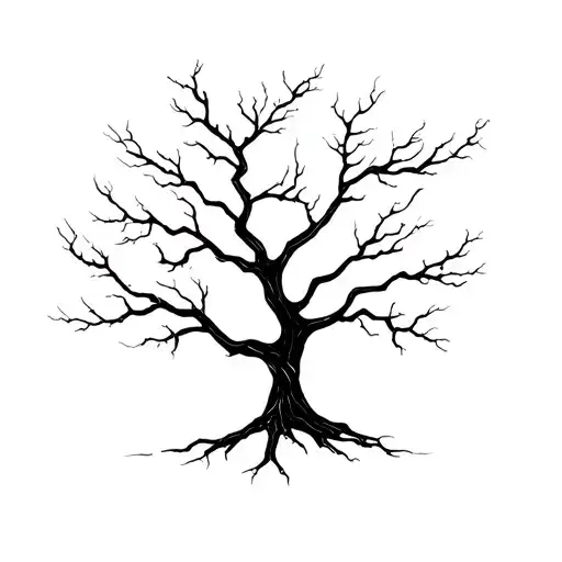 Tree With Dead Branches