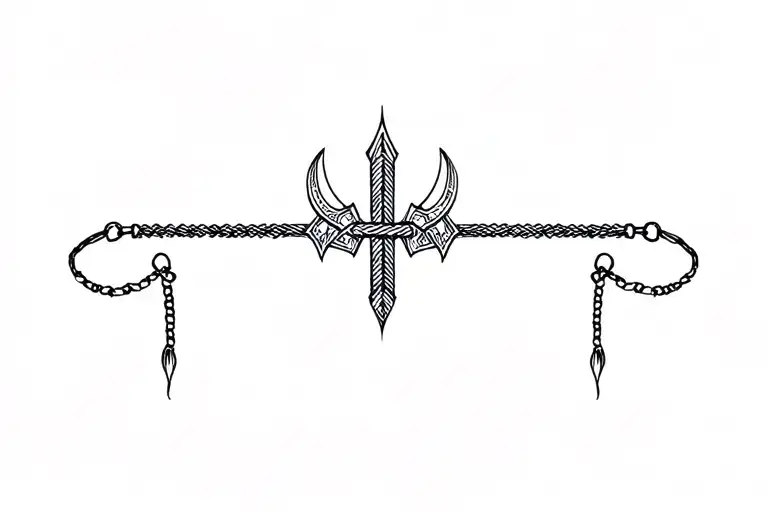 Bracelet Viking Tattoo Design
