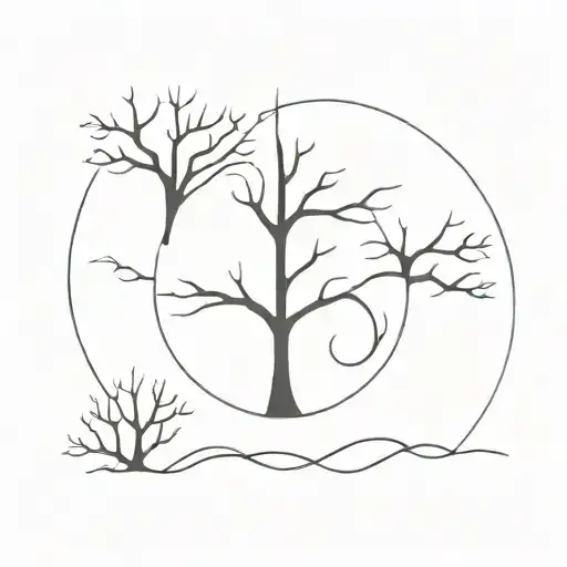 Tree Wiht Four Latters C E M F