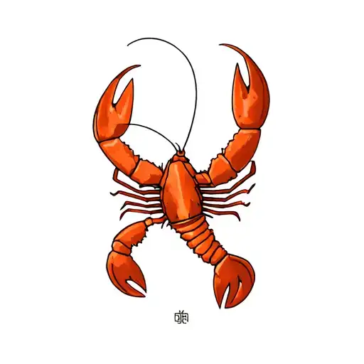 Sagittarius And Lobster Combined Together