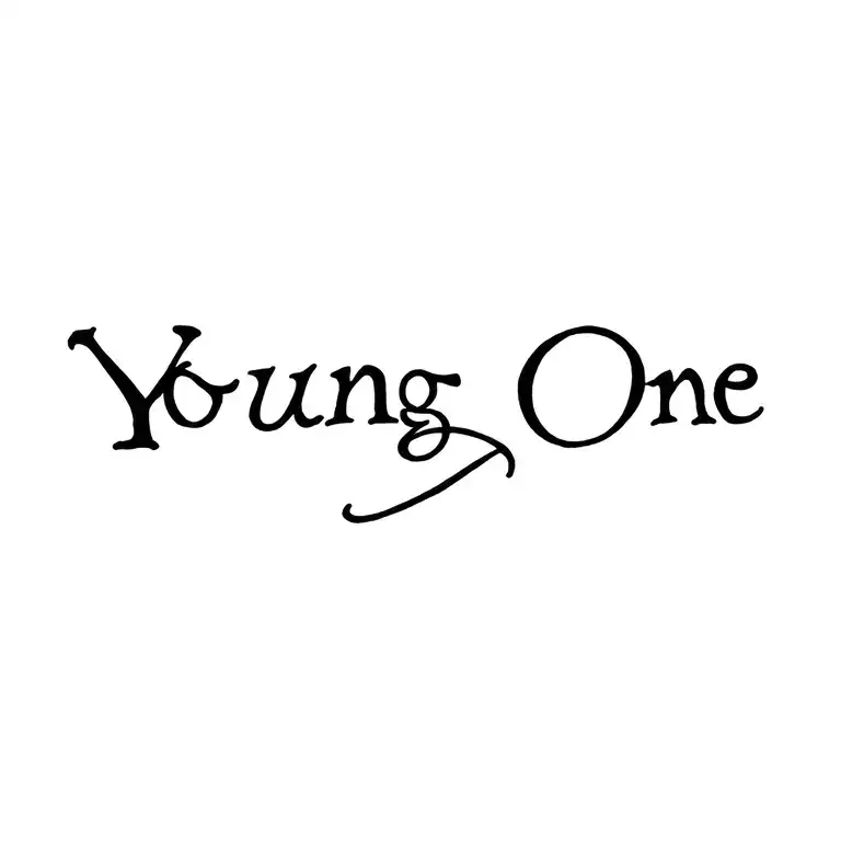 Text 'Young One'