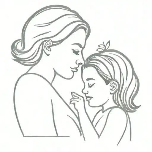 Mom And Saughter Matching