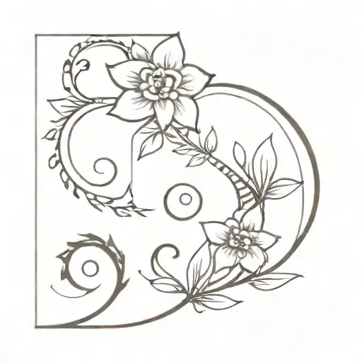 Floral Spirals Spine