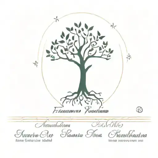 Small Family Tree With Names Freeman Kashaun Breanna