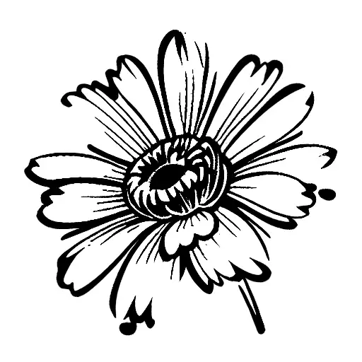 Daisy Marigold Poppy Bouquet