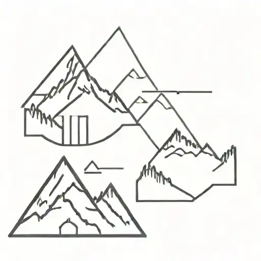 Cat And Dog Ears And Mountain Peak