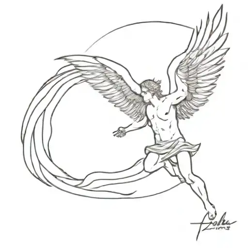 Icarus Falling From Sky