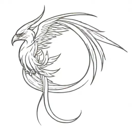 Phoenix With A Long Tail