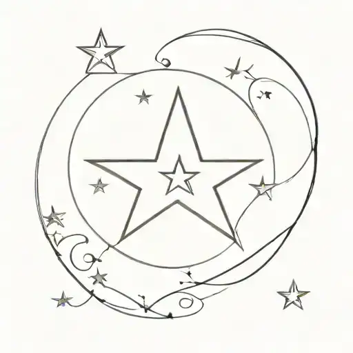 Star Sign Fine Line