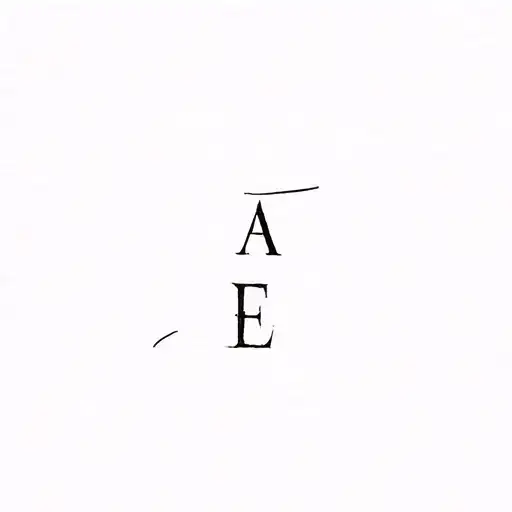 A E I Initials Of My Children