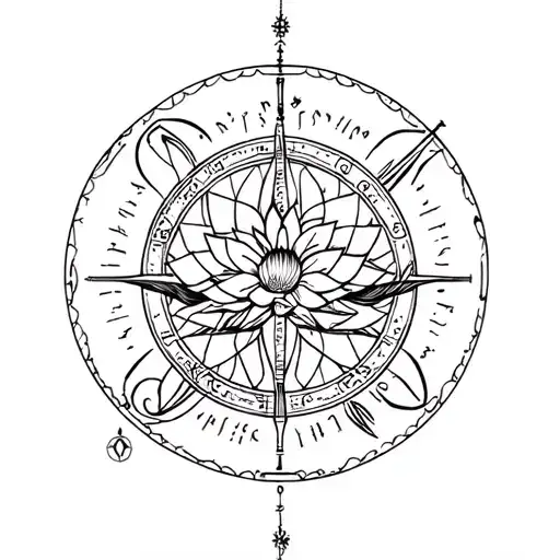 Astrolabe With Lotus