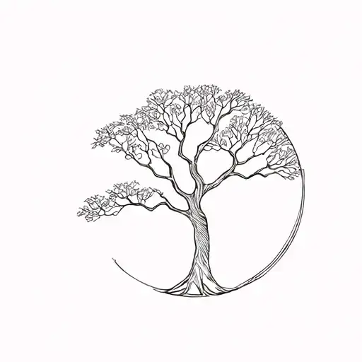 Tree Of Life As An Oak Tree
