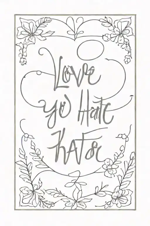 Love You And Hate You