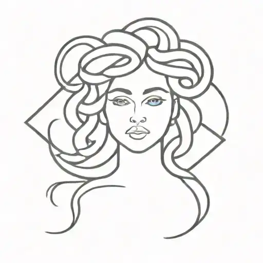 A Modern Interpretation Of Medusa With A Geometric Twist