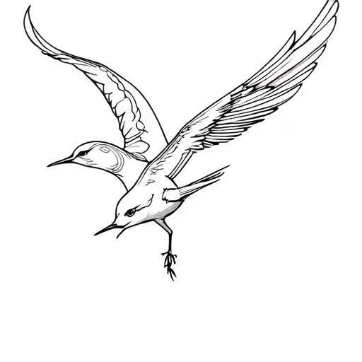 Mechanical Bird Flying