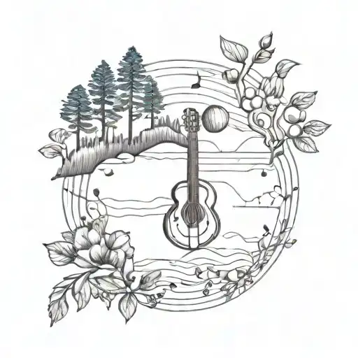 Music And Nature Combined