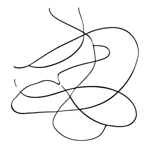 Whimsical Unique Thin Line Wrap