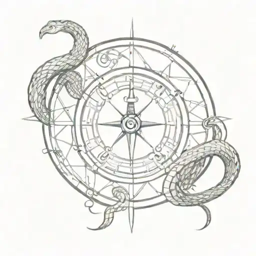 Snake Time Compass