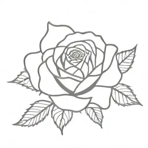 Rose Between 2 Thorns