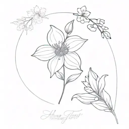 May July November Birth Flower Bouquet Cut Flowers