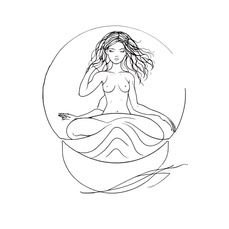 Girl Univers Balance