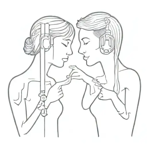 Telepathic Connection Between Best Friends Who Connect Through Music