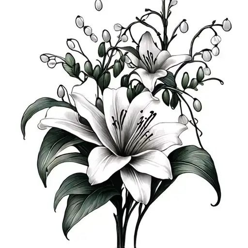 Lys And Lily Of The Valley