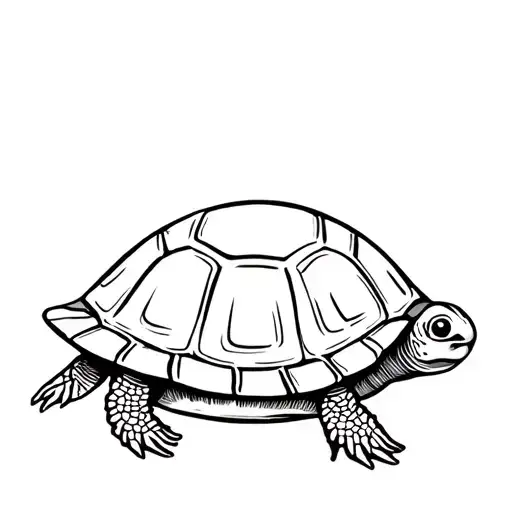 A Turtle With A Shell Like Reunion Island