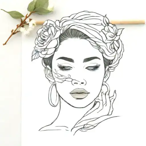 Health Cotton Nature Beauty Woman Face Towel