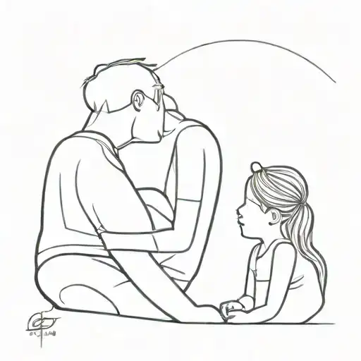 Dad And Daughter