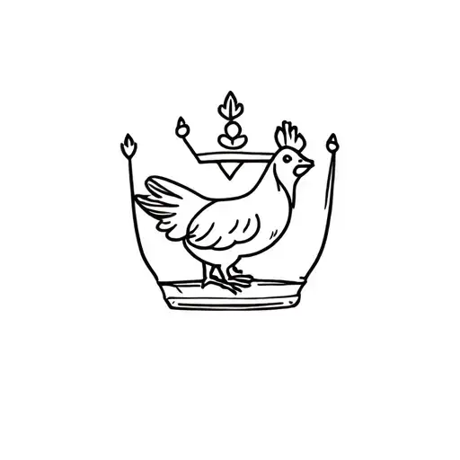 Chicken Inside Crown