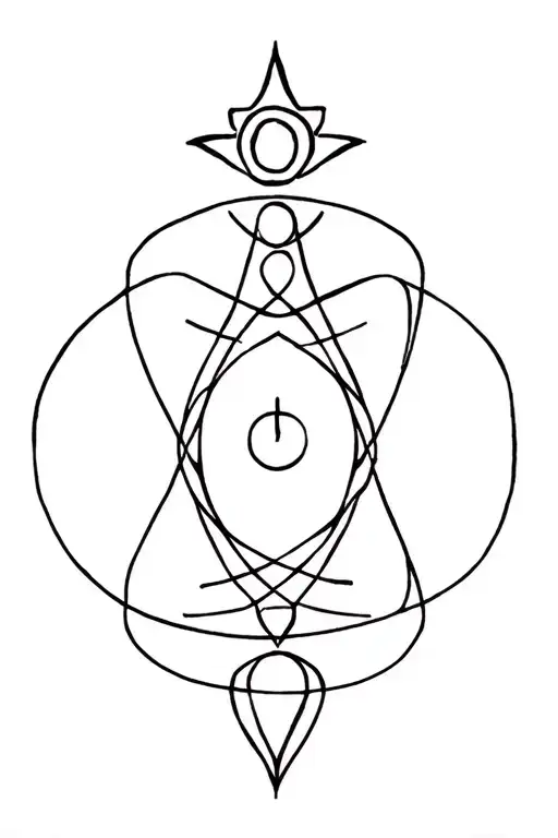Chakra Symbol Surrounded