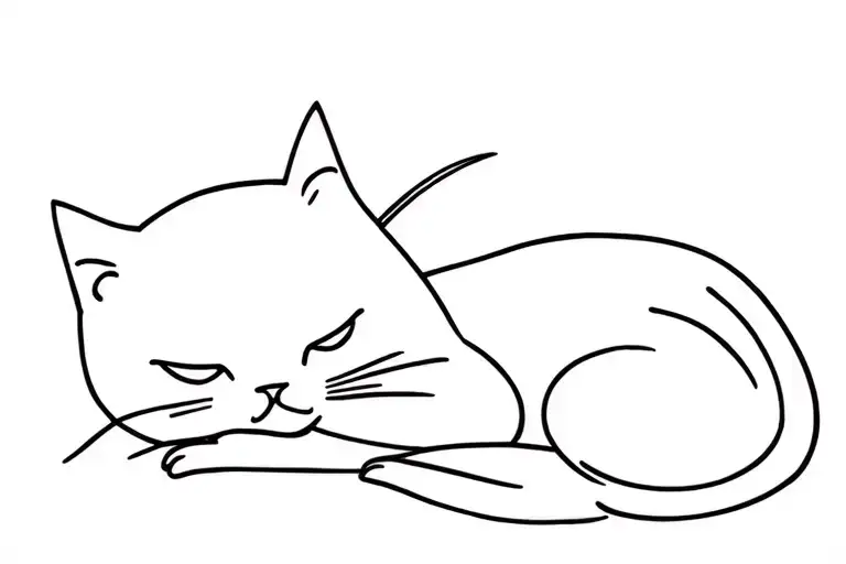 Cat Sleeping