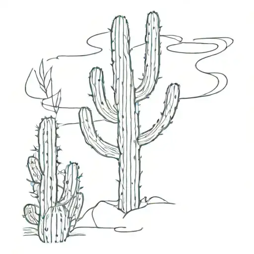 A Saguaro Cactus