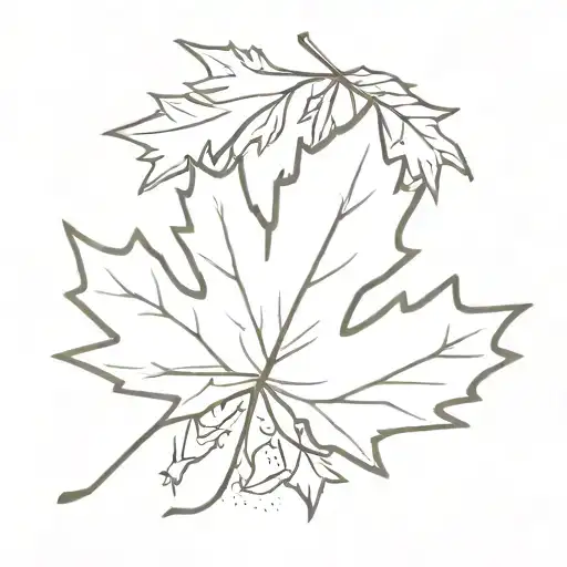 Combine A Maple Leaf And A Wattle To Represent Your Canadian And Australian Roots