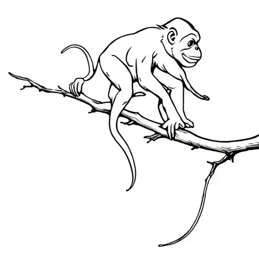 Monkey On Branch