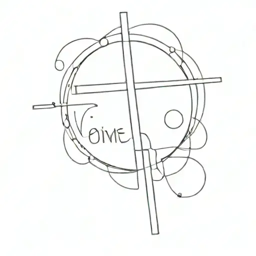 Quote And Cross Going Through It