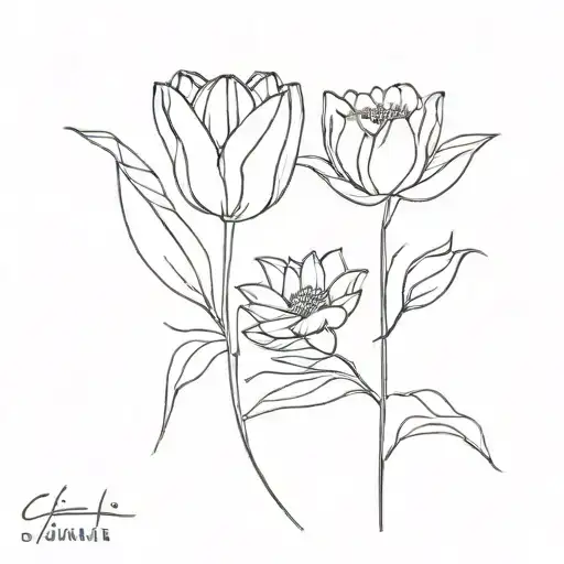 Tulip And Daisy Connected