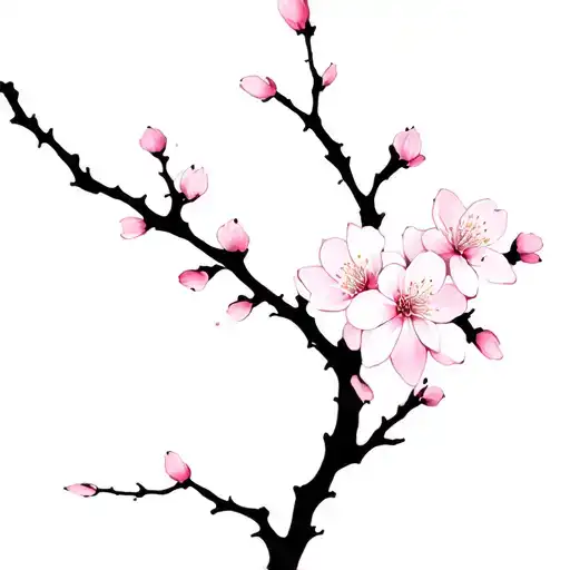 Thyroid Cancer Survivor And Japanese Cherry Blossom