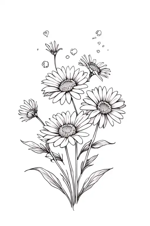 Chrysanthemum And Daisy Flowers