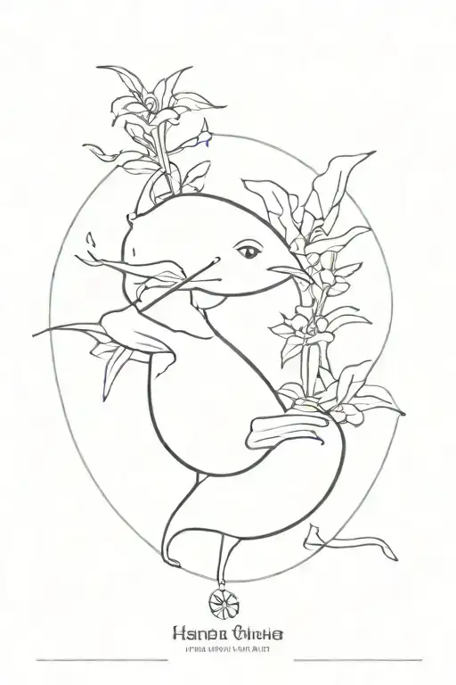 Hanafura Yanagi Ni Ono Notofu Card